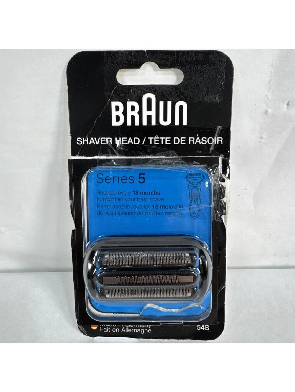 Braun 54B Replacement Head Cartridge for Select S5 Shavers